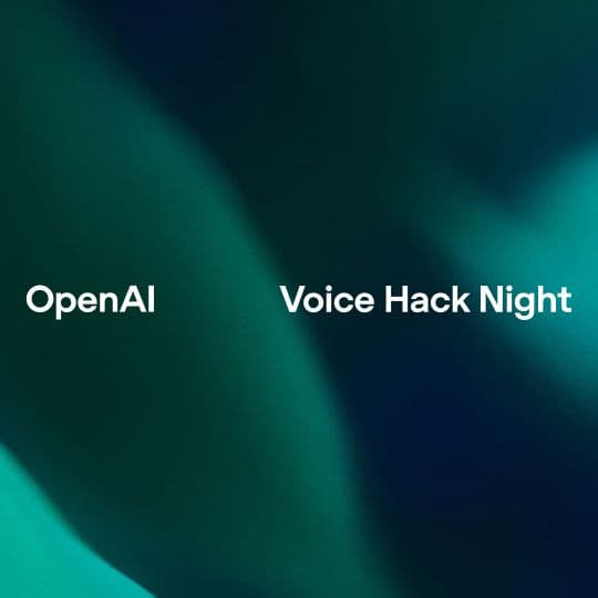 OpenAI Voice Hack Night