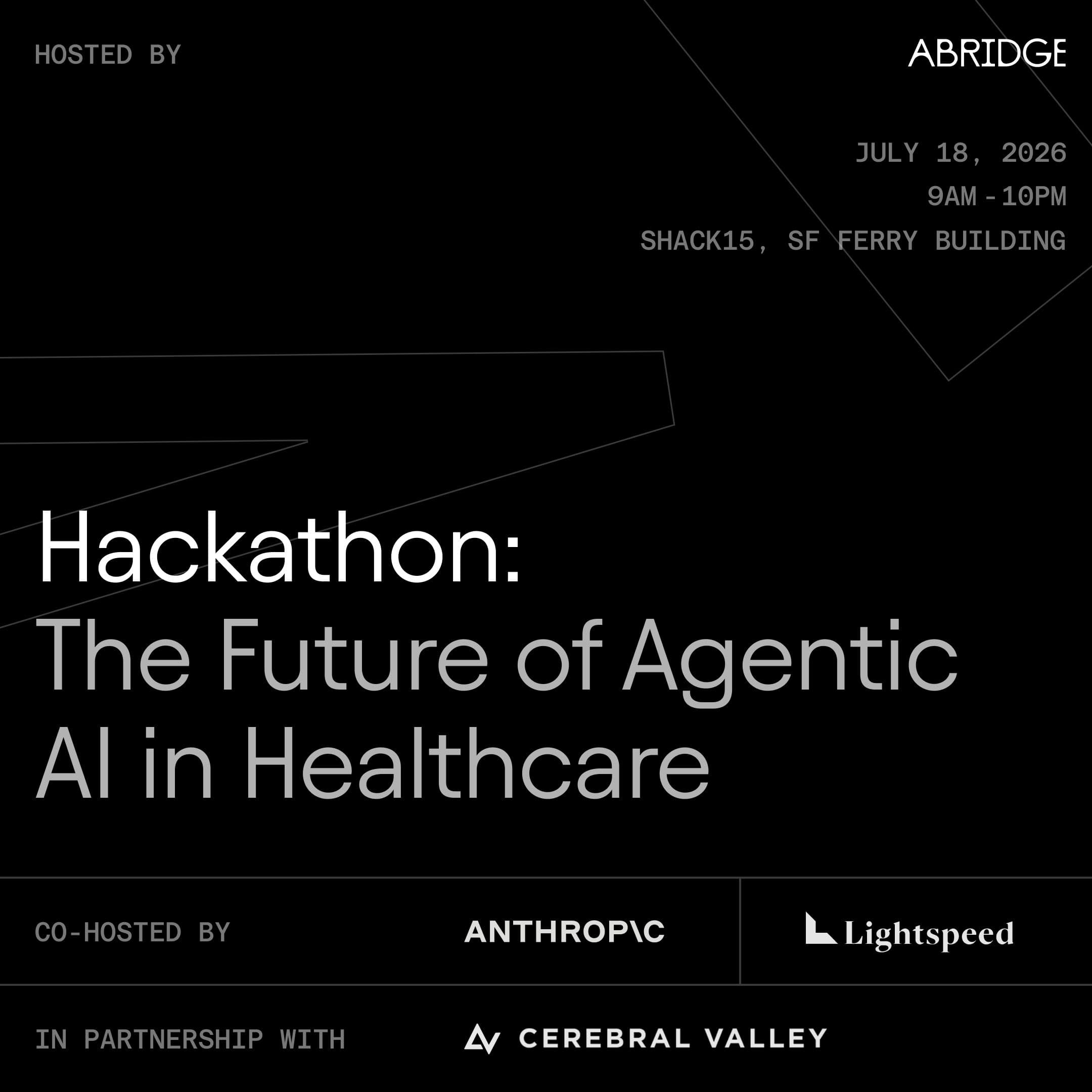 The Future of Agentic AI in Healthcare - Abridge x Anthropic x Lightspeed