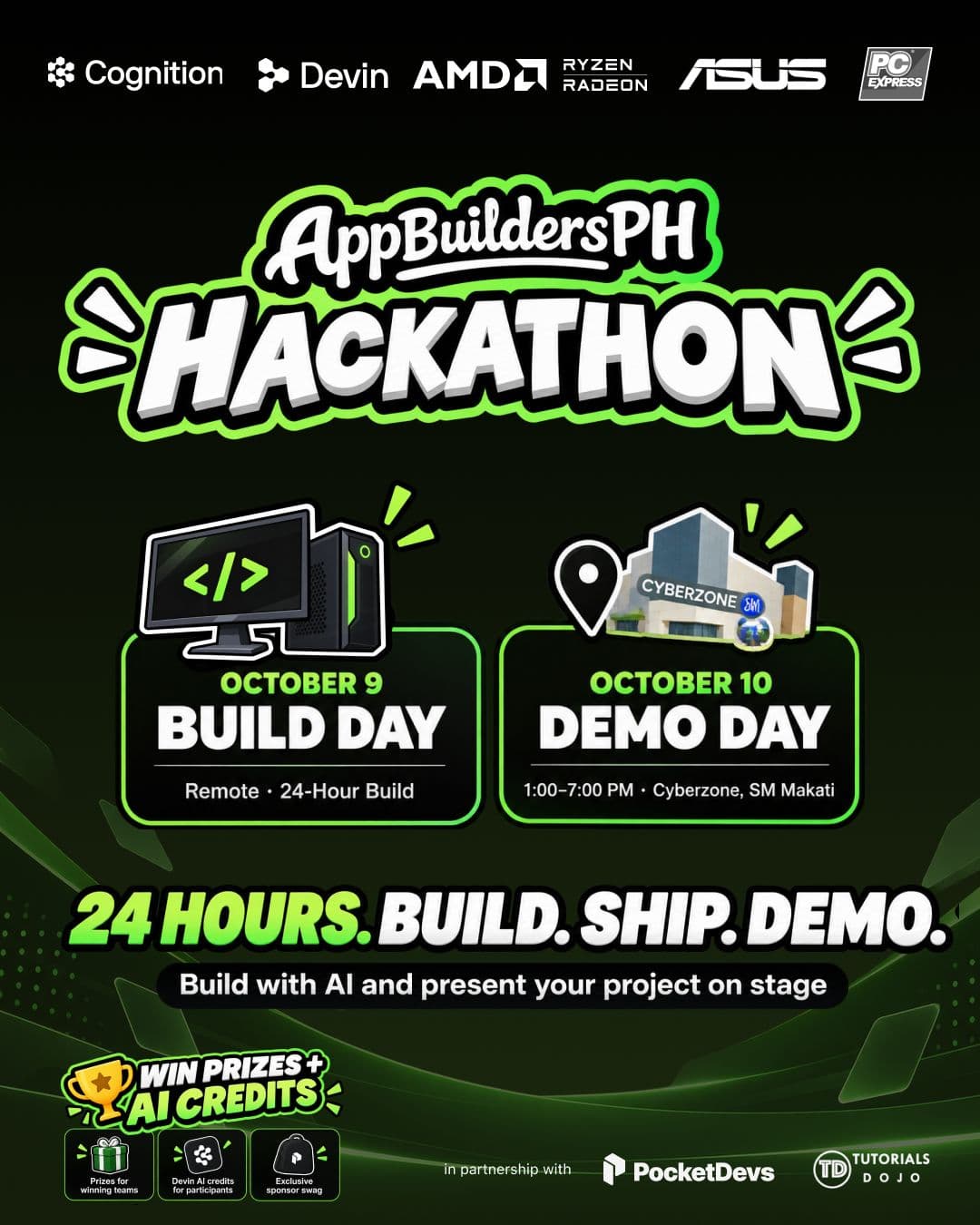 AppBuildersPH Hackathon 2026 — AI hackathon in Makati City, Philippines