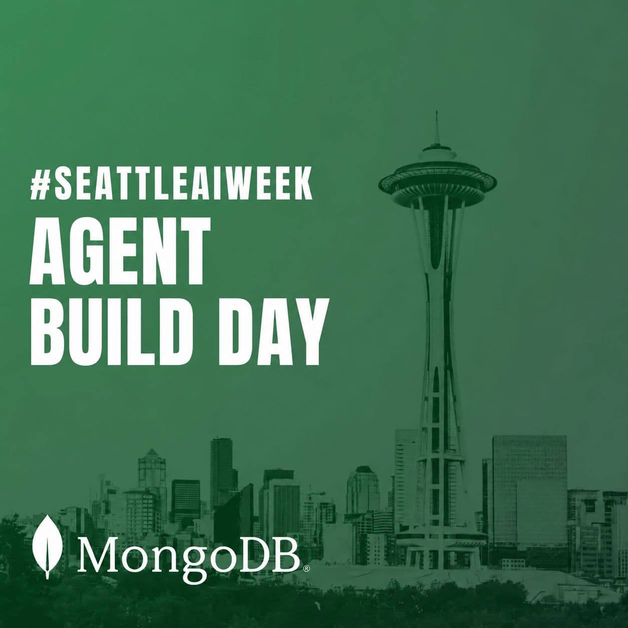Seattle AI Week: Agent Build Day with MongoDB – AI hackathon in Seattle, WA
