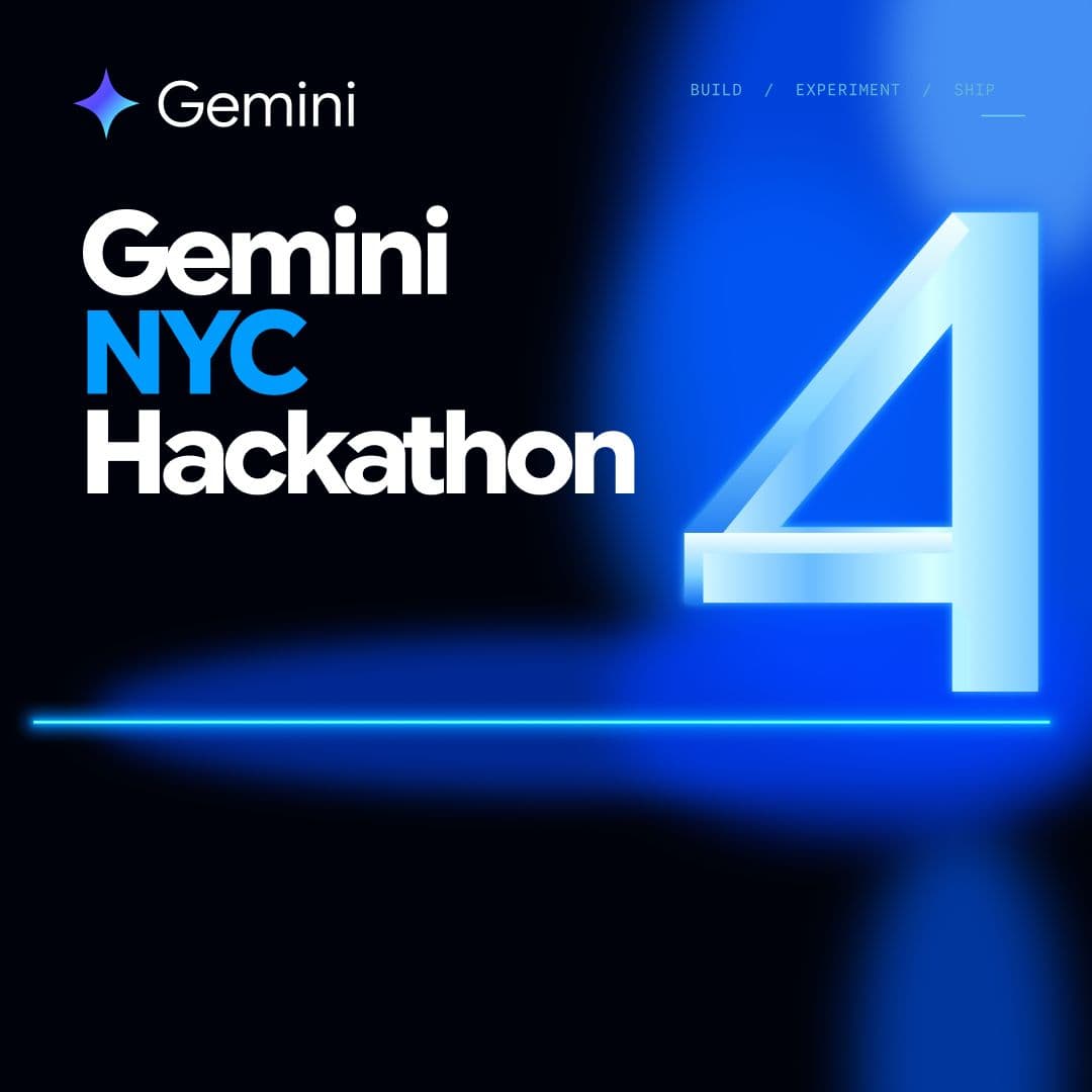 Gemini 4 NYC Hackathon – AI hackathon in New York, NY