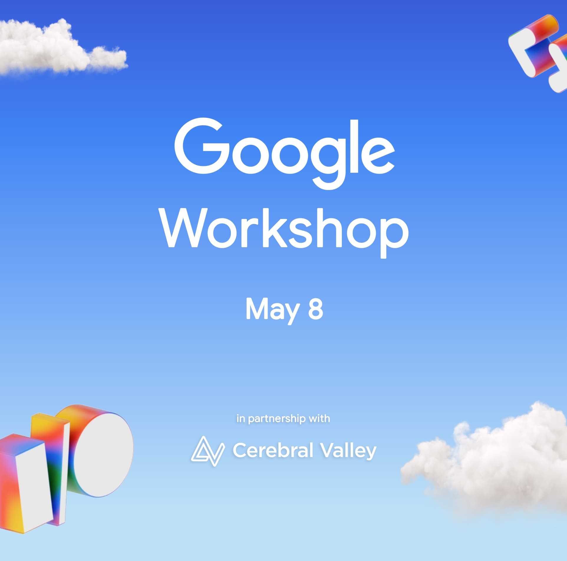 Google Workshop — AI event