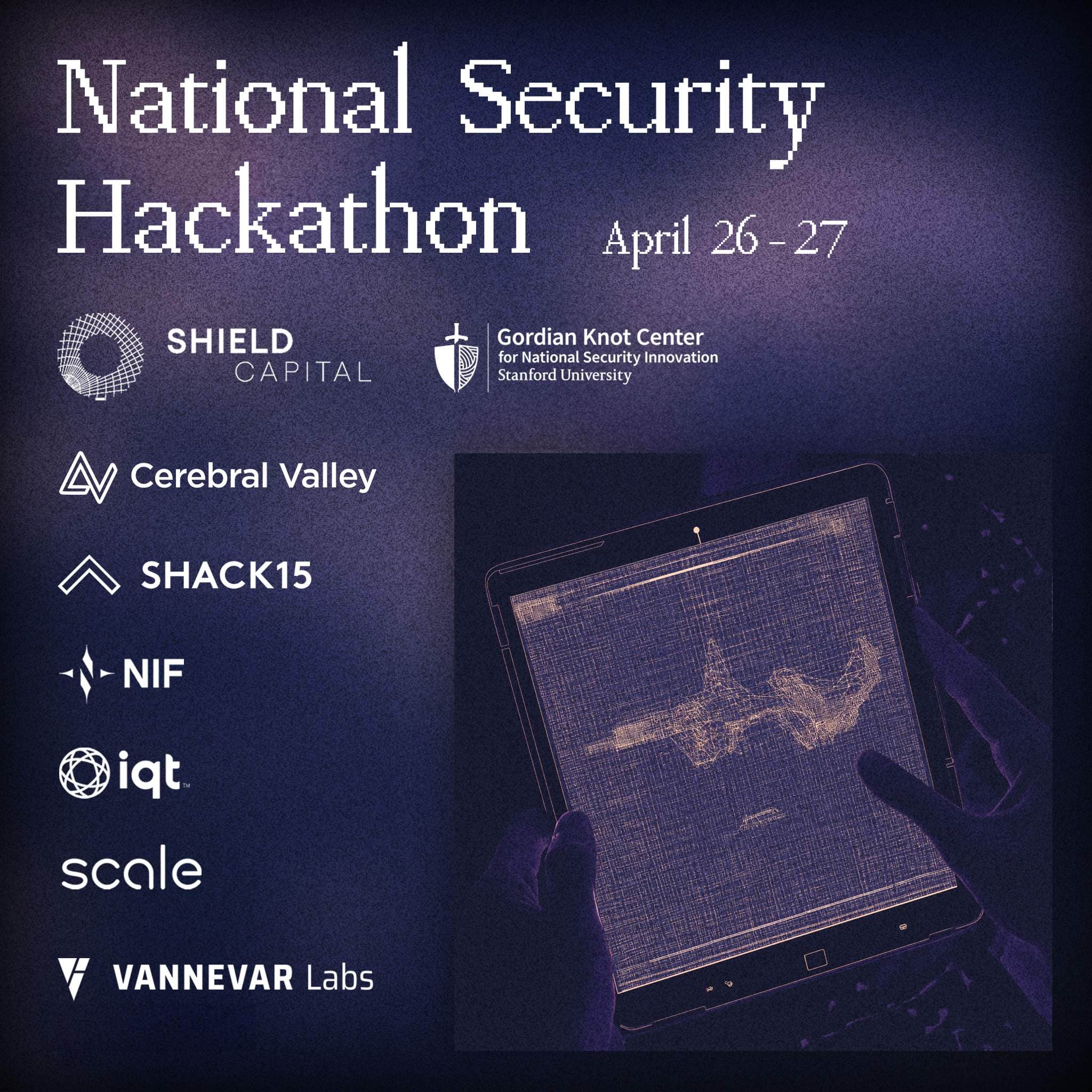 National Security Hackathon — AI event
