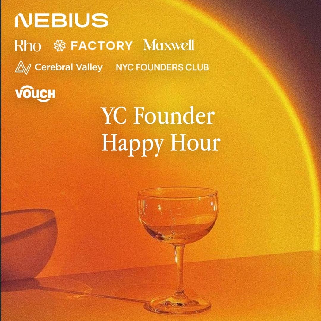 N(YC) Founder Happy Hour — AI event