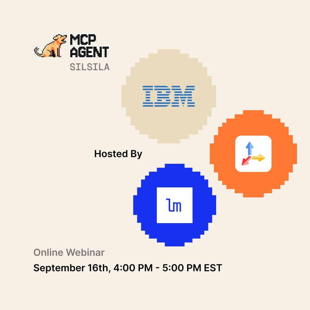 AI Agents As MCP Servers: Talks from Tavily, IBM and LastMile AI — AI event