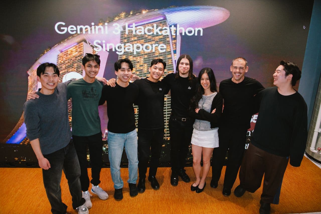 Team pic post-event — SINGAPORE
