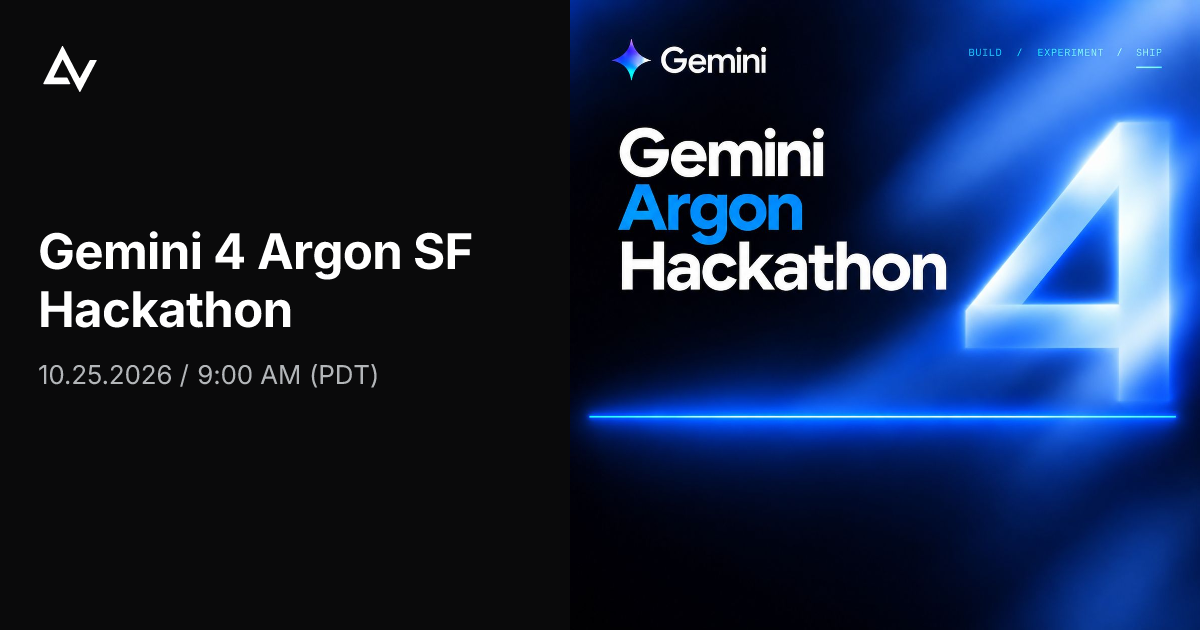 Gemini 4 Argon SF Hackathon