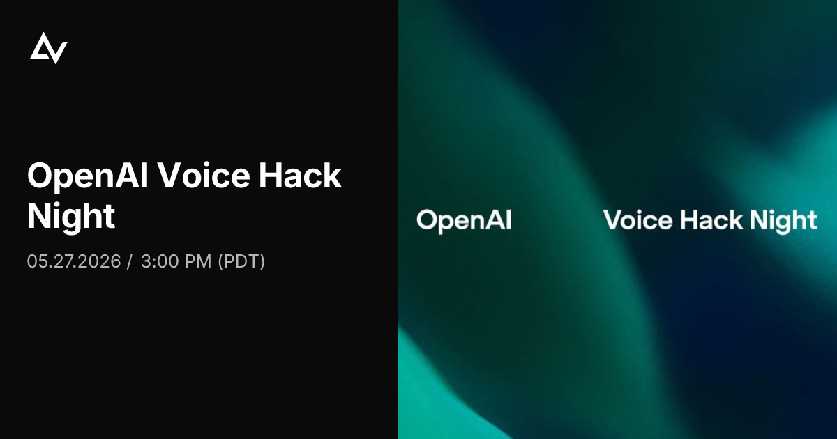 🧵 Our Voice Hack Night finalists are here.

4 projects. 6 hours. Realtime voice agents in real-world builds.

Now it’s your turn to vote for your favorite. We’